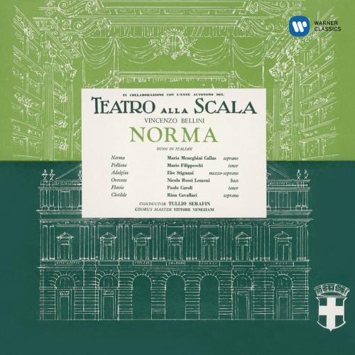 Cover Bellini: Norma (1954 - Serafin) - Callas Remastered