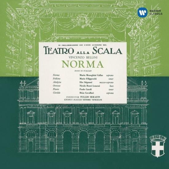 Cover Bellini: Norma (1954 - Serafin) - Callas Remastered