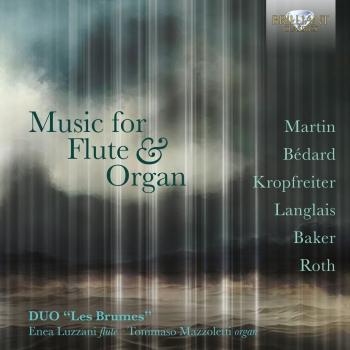 Cover Music for Flute & Organ, Martin, Bédard, Kropfreiter, Langlais, Baker, Roth