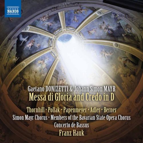 Cover Donizetti & Mayr: Messa di gloria & Credo in D Major