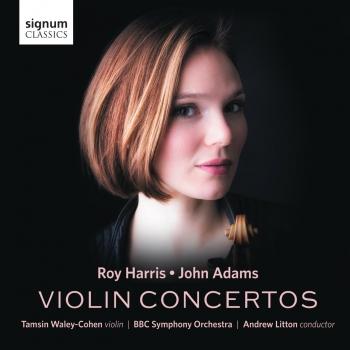 Cover Harris & Adams: Violin Concertos
