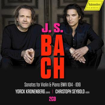 Cover J.S.Bach: Sonatas for Violin & Piano BWV 1014-1019