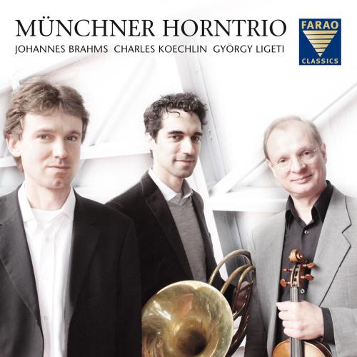 Cover Horntrios von Brahms, Ligeti, Koechlin