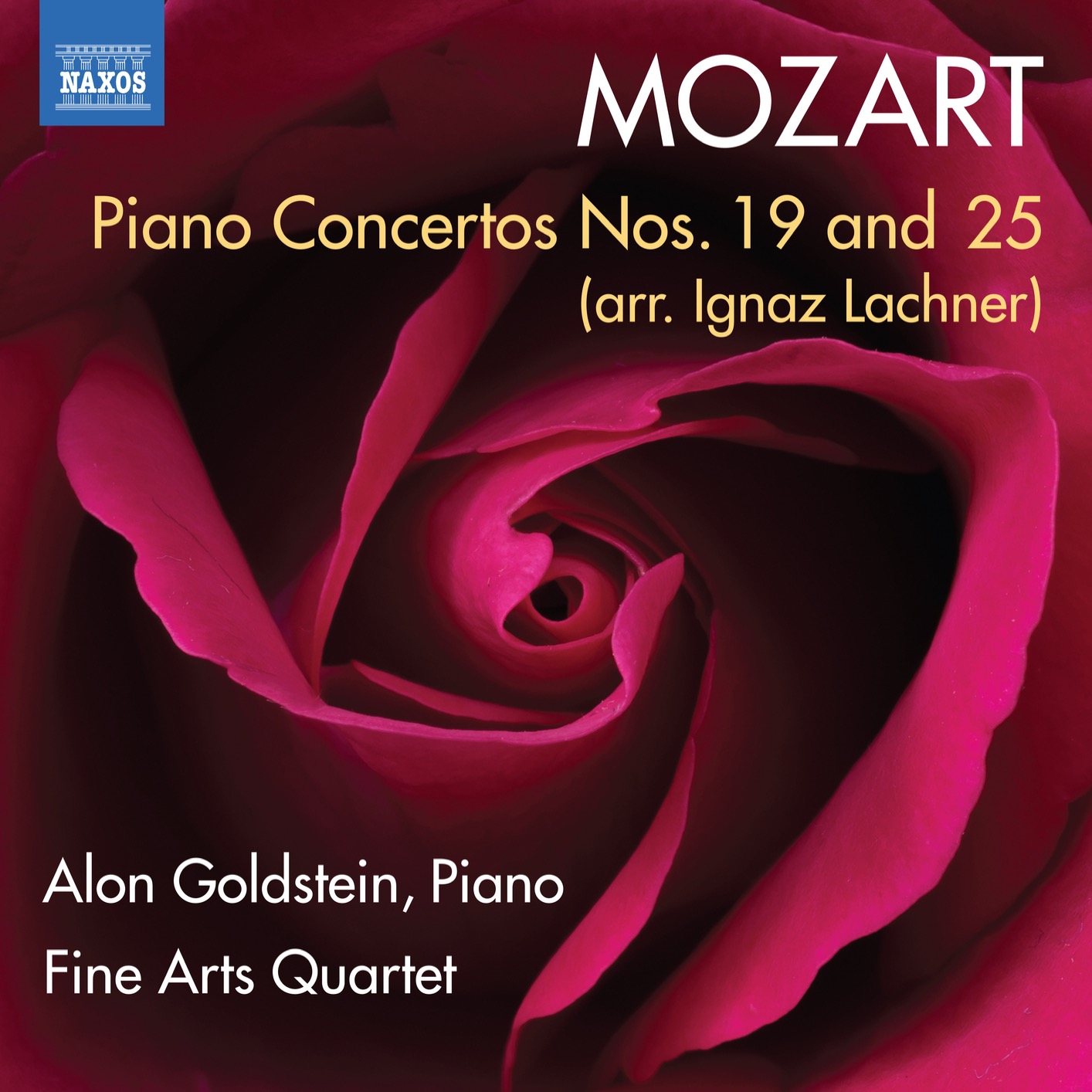 Cover Mozart: Piano Concertos Nos. 19 & 25 (Arr. for Piano and String Quintet by Ignaz Lachner)