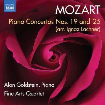 Cover Mozart: Piano Concertos Nos. 19 & 25 (Arr. for Piano and String Quintet by Ignaz Lachner)