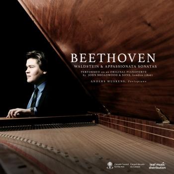 Cover Beethoven: Waldstein & Appassionata Sonatas performed on a Broadwood pianoforte (1806)