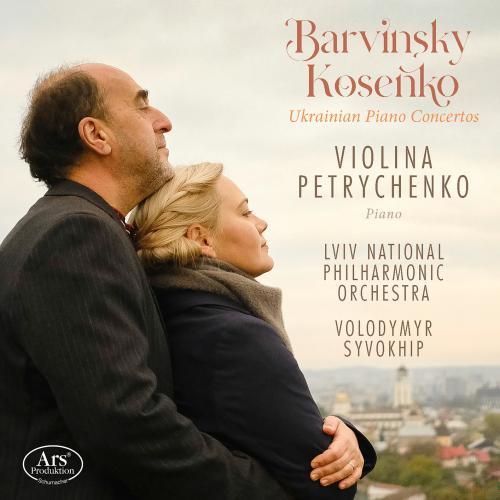 Cover Ukrainian Piano Concerts - Works by Vasyl Barvinsky & Viktor Kosenko