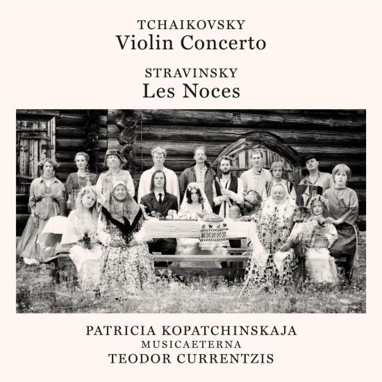 Cover Tchaikovsky: Violin Concerto, Op. 35 - Stravinsky: Les Noces