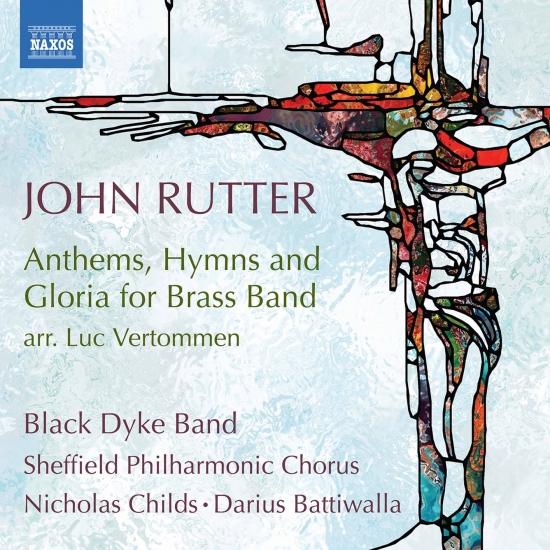 Cover John Rutter: Anthems, Hymns & Gloria for Brass Band