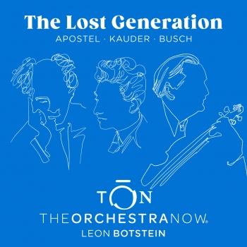 Cover The Lost Generation: Apostel, Kauder, Busch