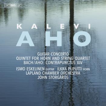 Cover Kalevi Aho: Guitar Concerto; Quintet for Horn; Contrapunctus XIV