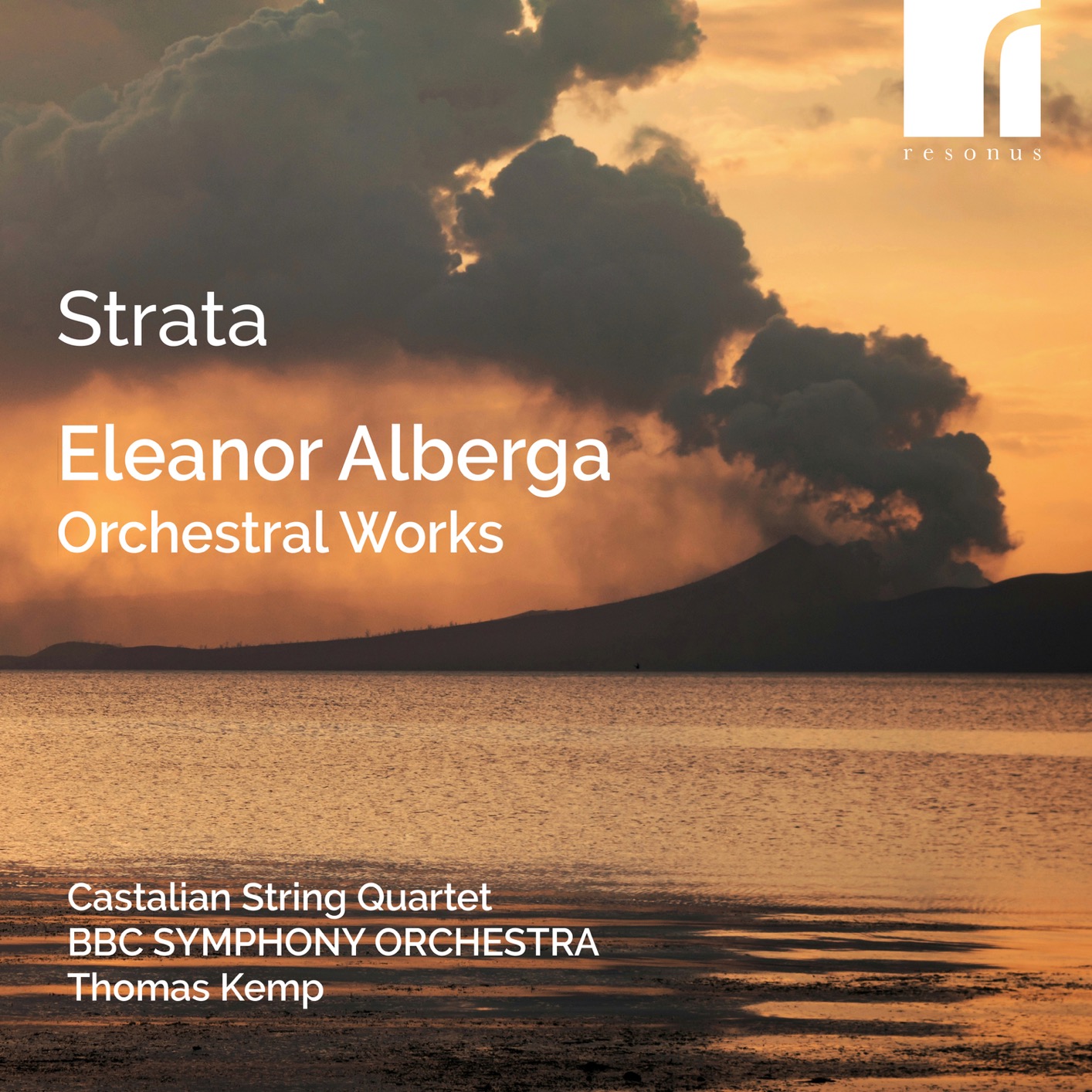 Cover Strata: Eleanor Alberga Orchestral Works