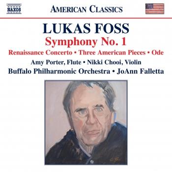 Cover Lukas Foss: Symphony No. 1 & Renaissance Concerto