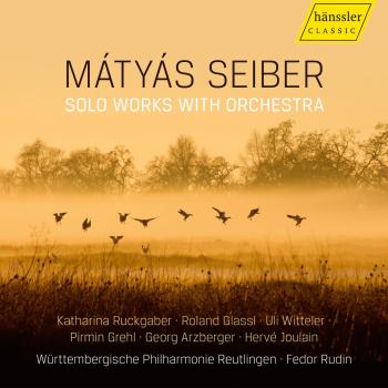 Cover Seiber: Solo Works with Orchestra