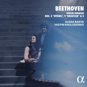 Cover Beethoven= Violin Sonatas Nos. 5 -Spring-, 9 -Kreutzer- & 3
