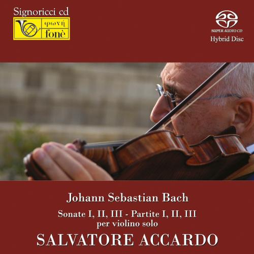 Cover J.S.Bach: Sonate E Partite - S. Accardo