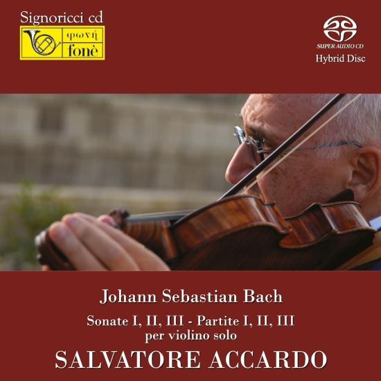 Cover J.S.Bach: Sonate E Partite - S. Accardo