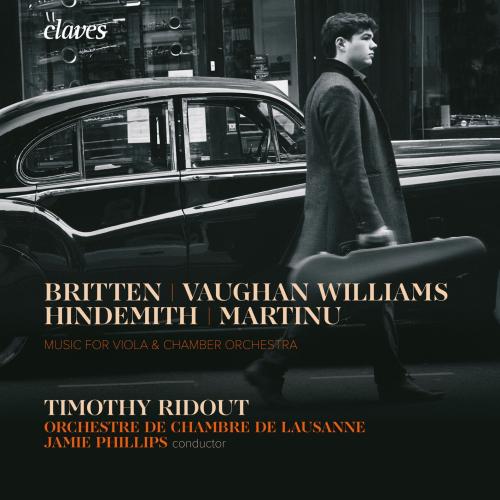 Cover Music for Viola & Chamber Orchestra: Vaughan Williams, Martinů, Hindemith & Britten