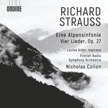 Cover Richard Strauss: Eine Alpensinfonie; Vier Lieder Op. 27