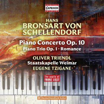 Cover Hans Bronsart von Schellendorf: Piano Concerto · Piano Trio