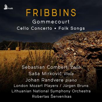 Cover Fribbins: Gommecourt, Cello Concerto & Folk Songs