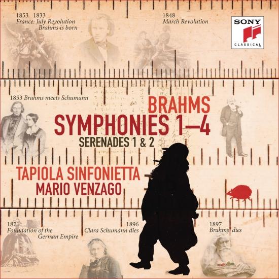 Cover Brahms: Symphonies Nos. 1-4, Serenades Nos. 1 & 2