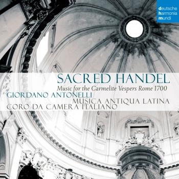 Cover Sacred Handel - Music for the Carmelite Vespers