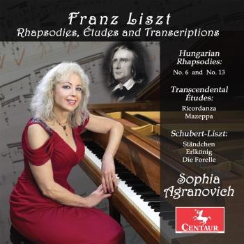 Cover Liszt: Rhapsodies, Études & Transcriptions