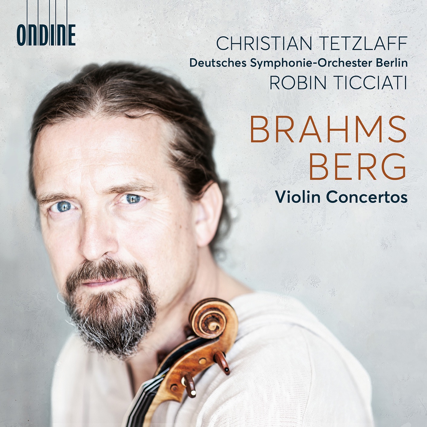 Cover Brahms: Violin Concerto in D Major, Op. 77 & Berg: Violin Concerto To the Memory of an Angel (Live)