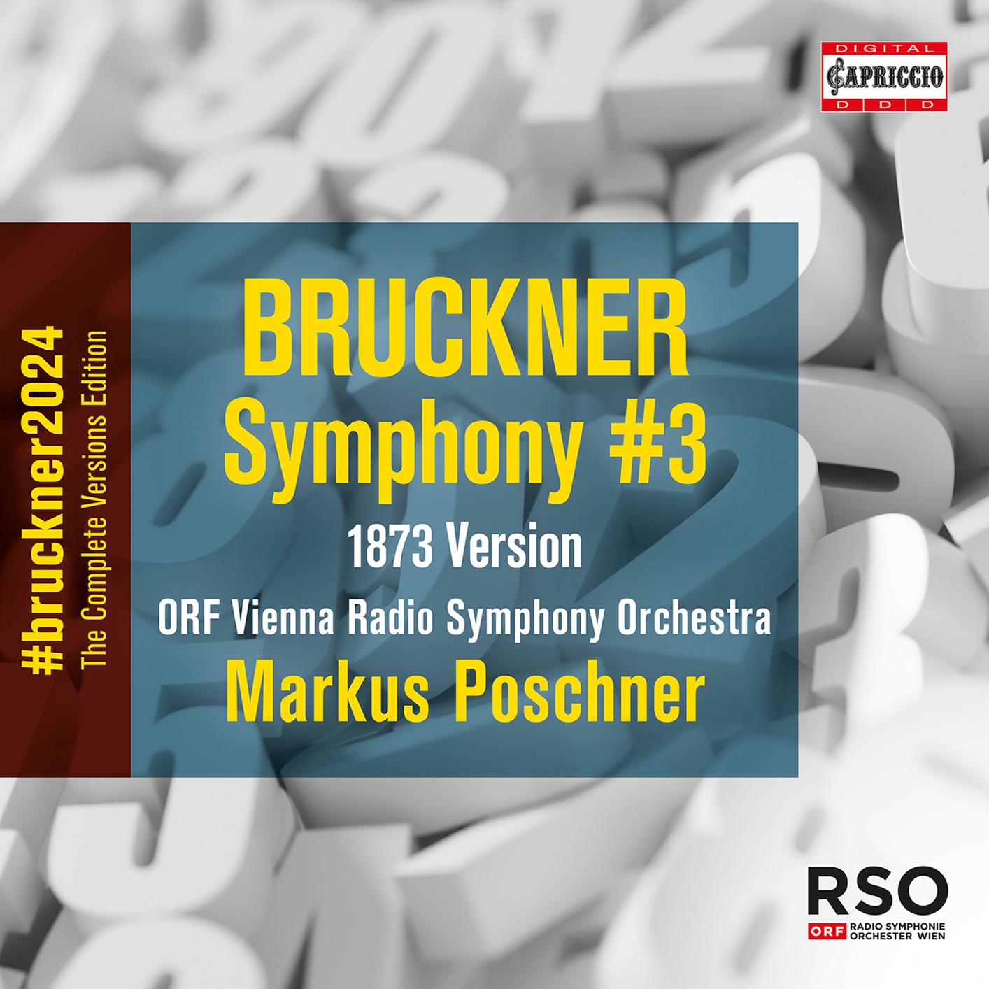 Cover Bruckner: Symphony No. 3 in D Minor, WAB 103 Wagner (1873 Version, Ed. L. Nowak)