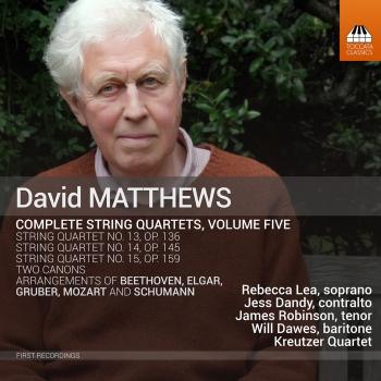 Cover David Matthews: Complete String Quartets, Vol. 5