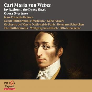 Cover Carl Maria von Weber: Invitation to the Dance, Overtures