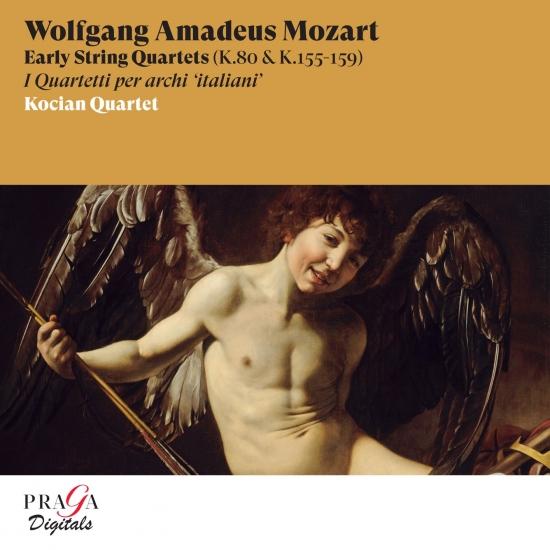 Cover Wolfgang Amadeus Mozart: Early String Quartets