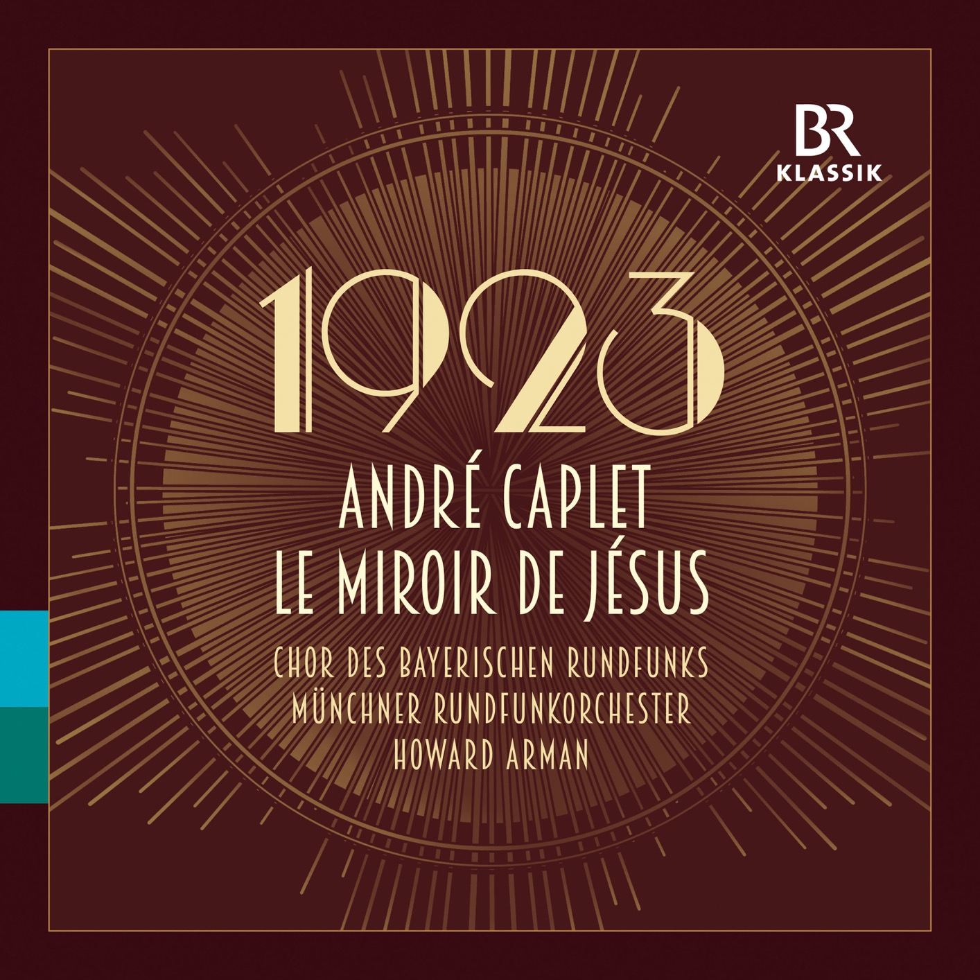 Cover André Caplet:  Le miroir de Jesus