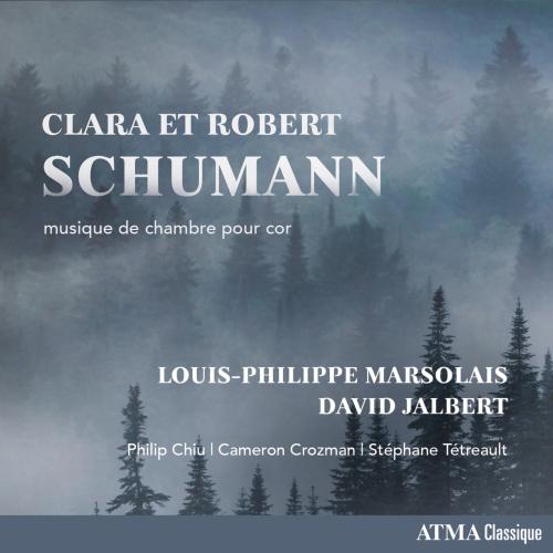 Cover Clara et Robert Schumann - musique de chambre pour cor