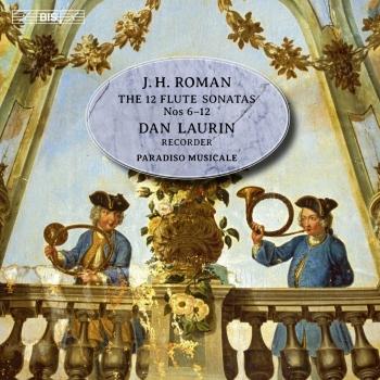 Cover J.H. Roman: The 12 Flute Sonatas, Nos. 6-12