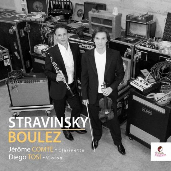 Cover Stravinsky / Boulez