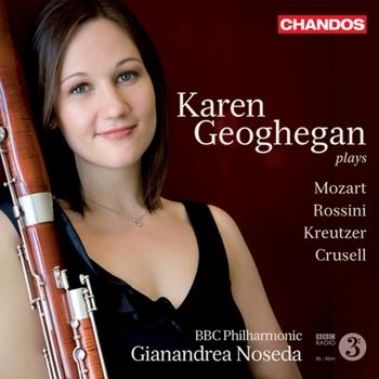 Cover Karen Geoghegan Plays: Mozart, Rossini, Kreutzer & Crusell