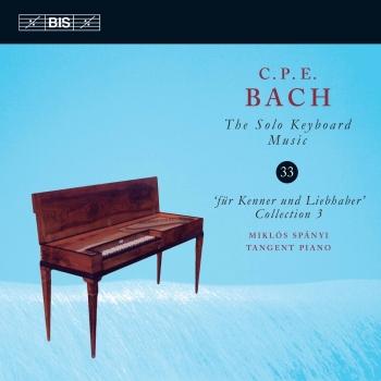 Cover C.P.E. Bach: The Solo Keyboard Music, Vol. 33