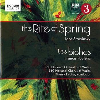 Cover Stravinsky: The Rite of Spring - Poulenc: Les Biches