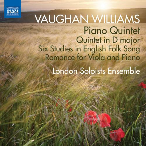 Cover Vaughan Williams: Piano Quintet, Quintet in D Major, & 6 Studies in English Folk Song