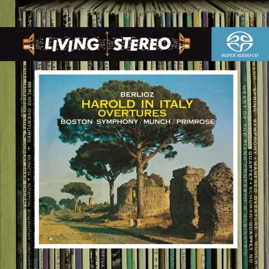 Cover Berlioz: Harold in Italy / The Roman Carnival Overture / Benvenuto Cellini Overture / Le Corsaire Overture / Beatrice et Benedict Overture