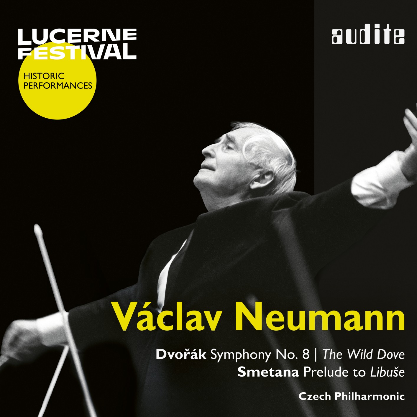 Cover Václav Neumann conducts Dvořák & Smetana