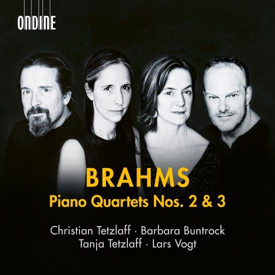 Cover Brahms: Piano Quartets Nos. 2 & 3 (Lars Vogt's last recordings)