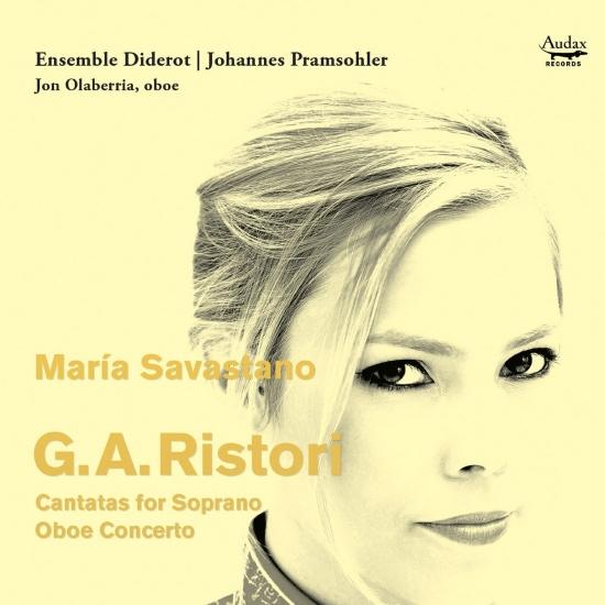 Cover G.A. Ristori: Cantatas for Soprano & Oboe concerto