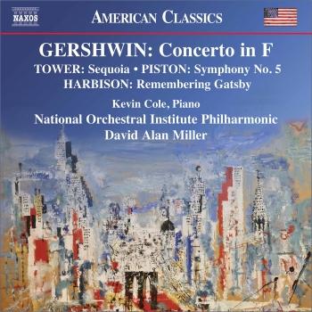 Cover Gershwin, Harbison, Tower & Piston: Orchestral Works