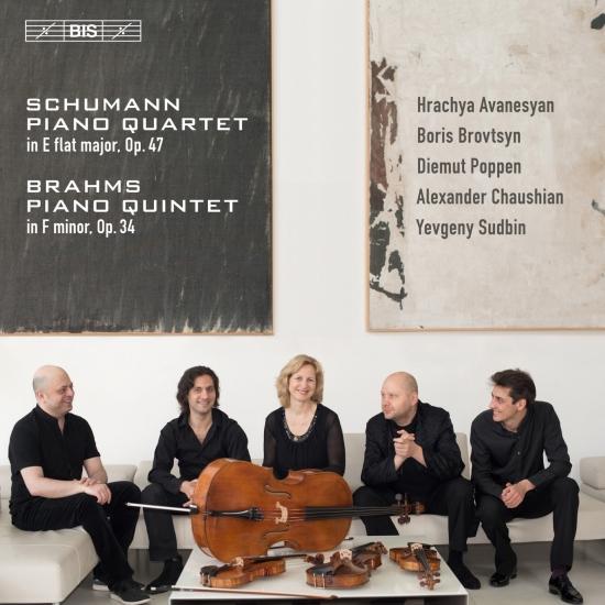 Cover Schumann: Piano Quartet, Op. 47 - Brahms: Piano Quintet, Op. 34