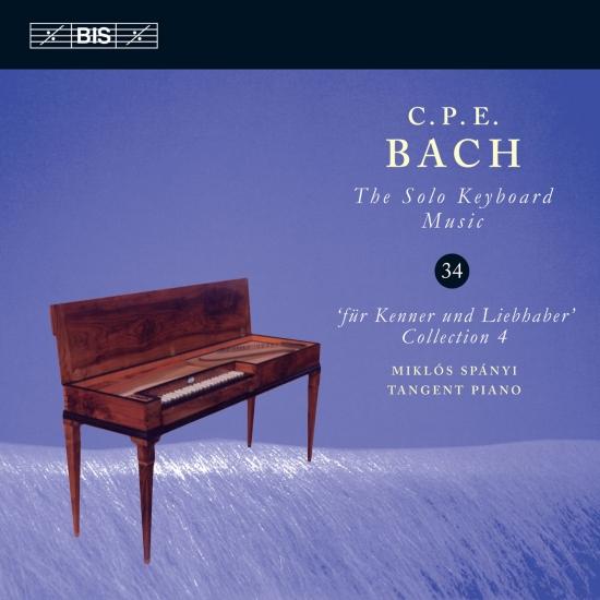 Cover C.P.E. Bach: The Solo Keyboard Music, Vol. 34