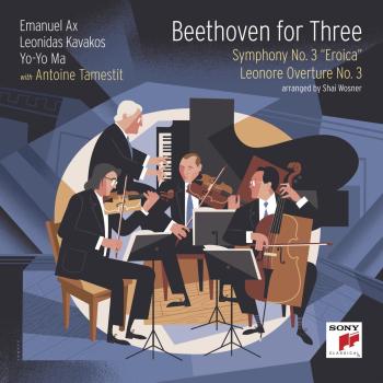Cover Beethoven for Three: Symphony No. 3 'Eroica' and Leonore Overture No. 3