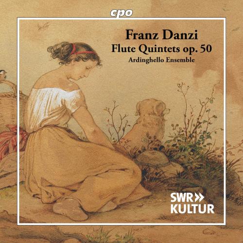 Cover Franz Danzi: Flute Quintets op. 50